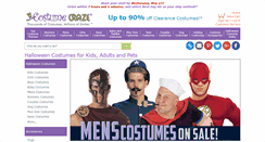 Desktop Screenshot of costumecraze.com